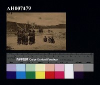 藏品(原住民風俗明信片：邵族杵歌)的圖片